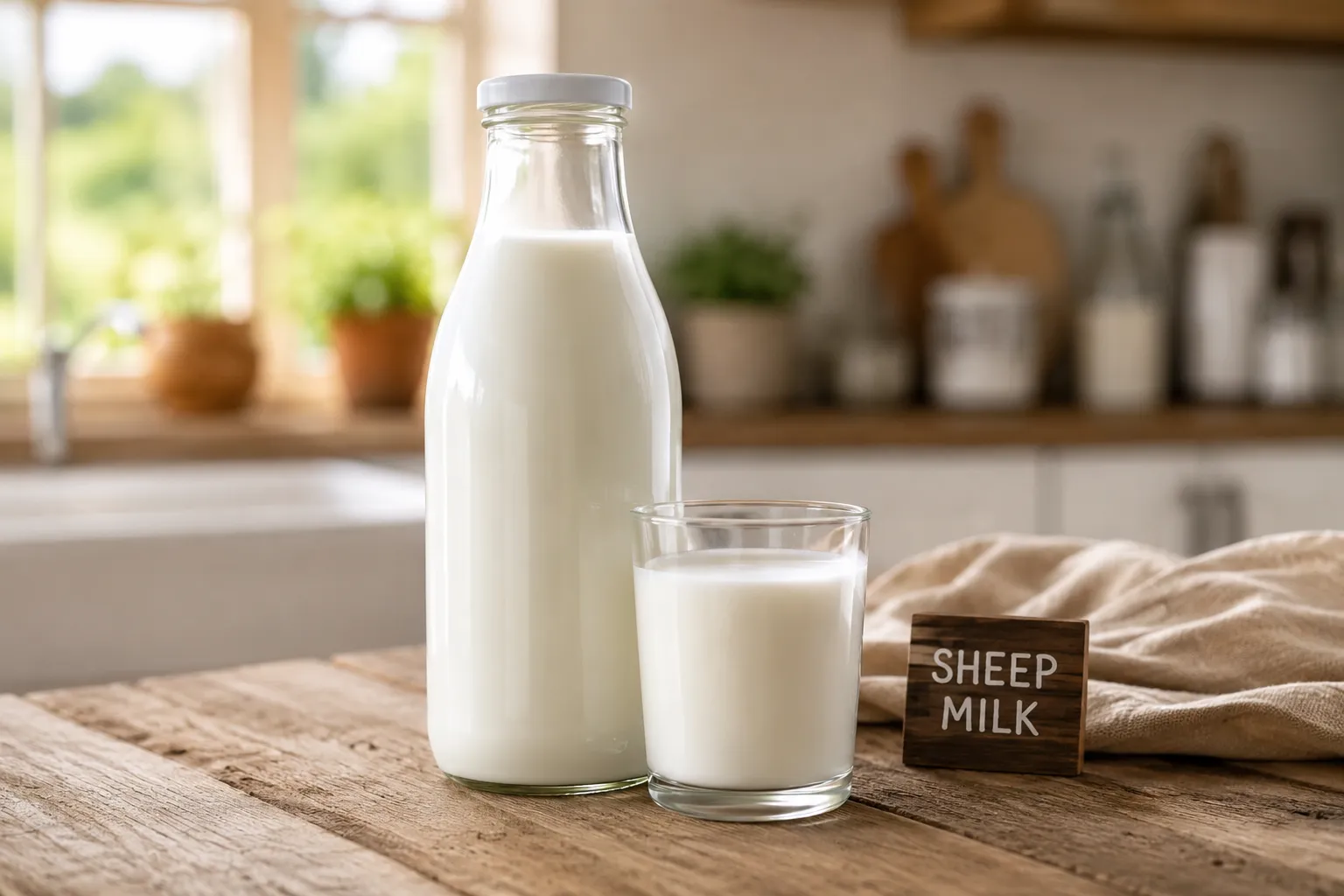 شیر گوسفند - Sheep Milk